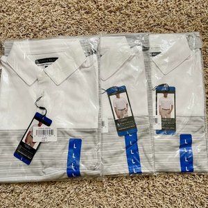 Pebble Beach Men’s Dry-Luxe Performance Polo Shirt 3-Pack, Size Large (New)